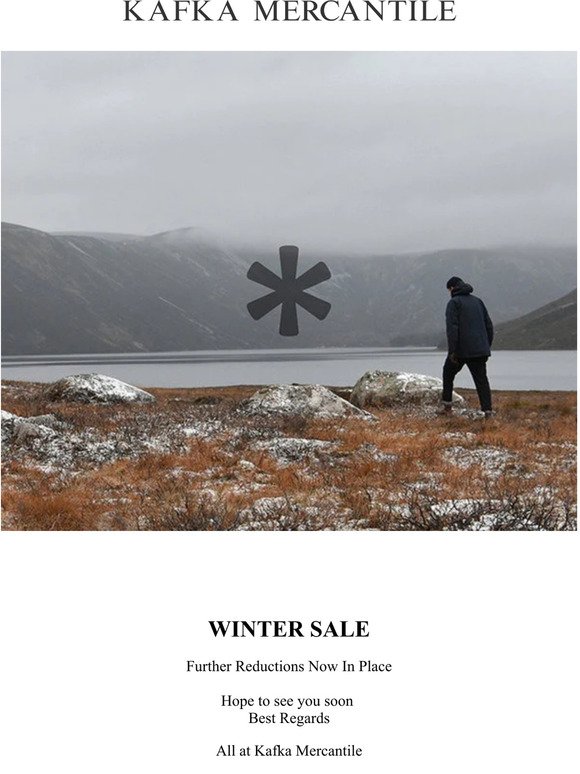 Winter Sale Further Reductions | Kafka Mercantile