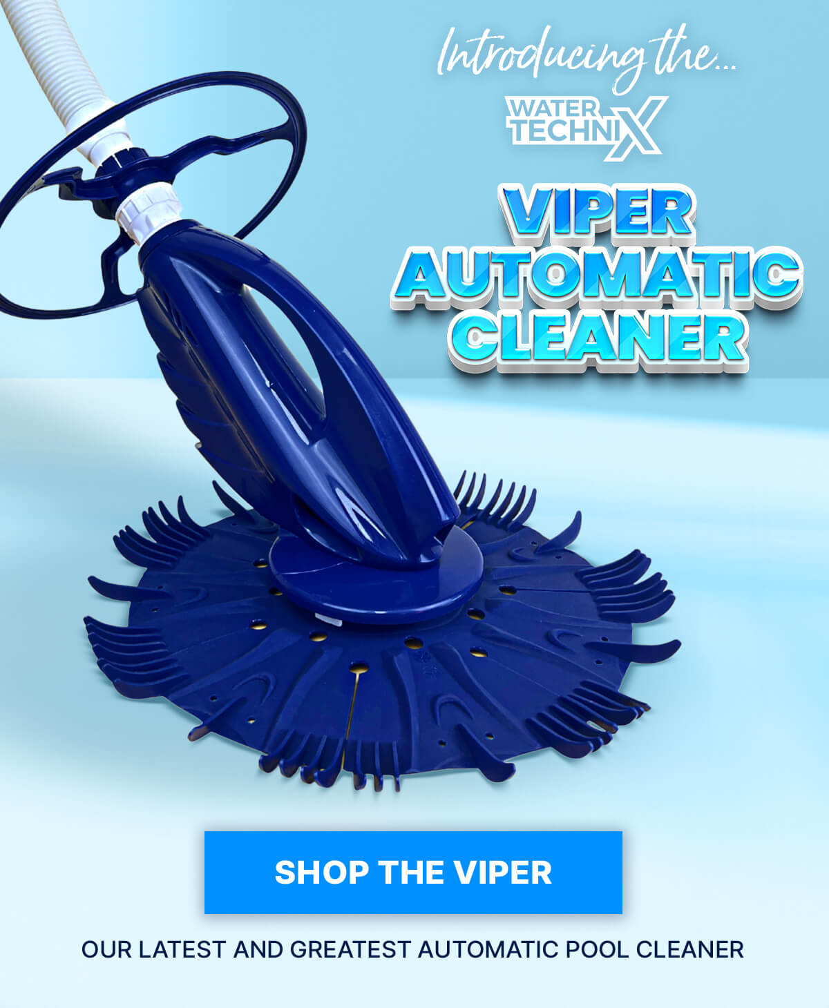 Mr Pool Man Introducing the Viper Automatic Cleaner 🐍 Milled
