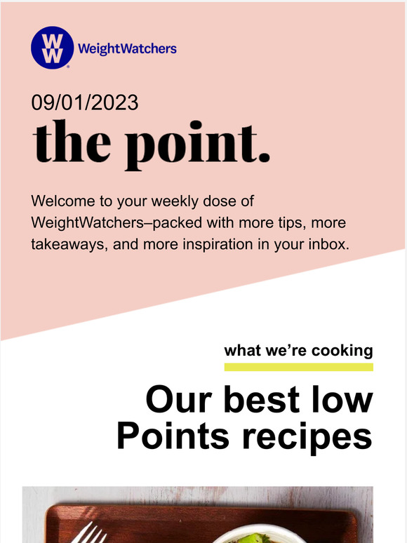 Our best low Points recipes to help you get back on track
