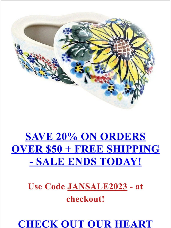 Blue Rose Pottery LAST DAY TO SAVE 20 OFF PLUS FREE SHIPPING ON ALL