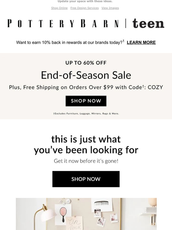 PBteen YESSSSS! Our Desks ← up for grabs + Up to 60 off the Endof