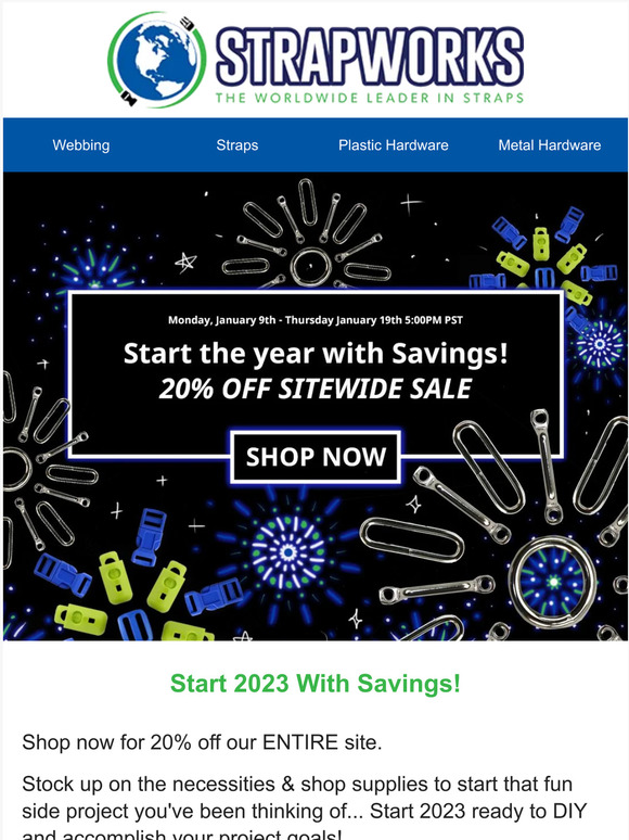 Hurry, Take 20% Off Sitewide!