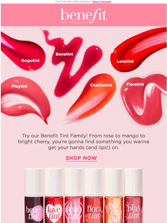 Benefit Cosmetics Email Newsletters: Shop Sales, Discounts, and Coupon ...