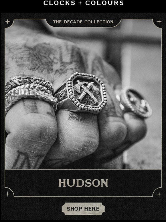 Clocks and Colours Convert The Hudson Ring — Now Available Milled