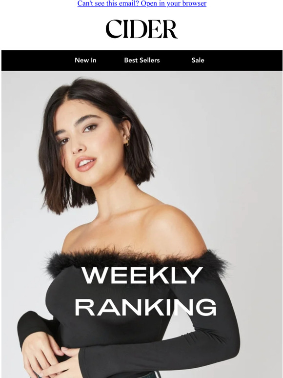 Cider Email Newsletters Shop Sales, Discounts, and Coupon Codes