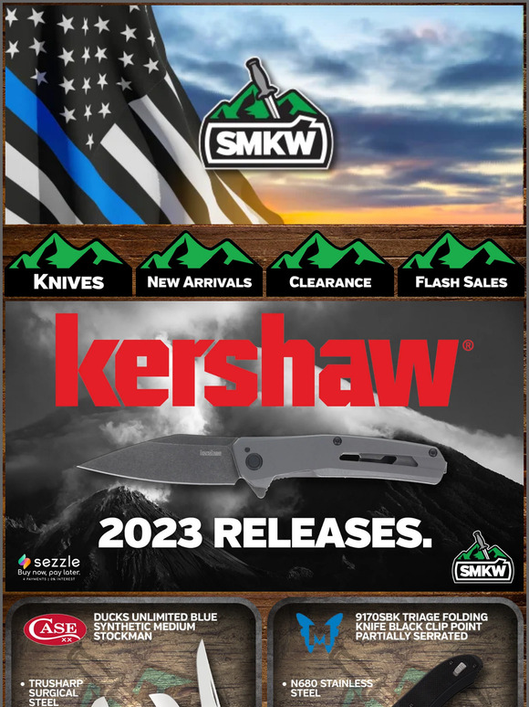 Smoky Mountain Knife Works CRKT, Kershaw, and Zero Tolerance 2023 New