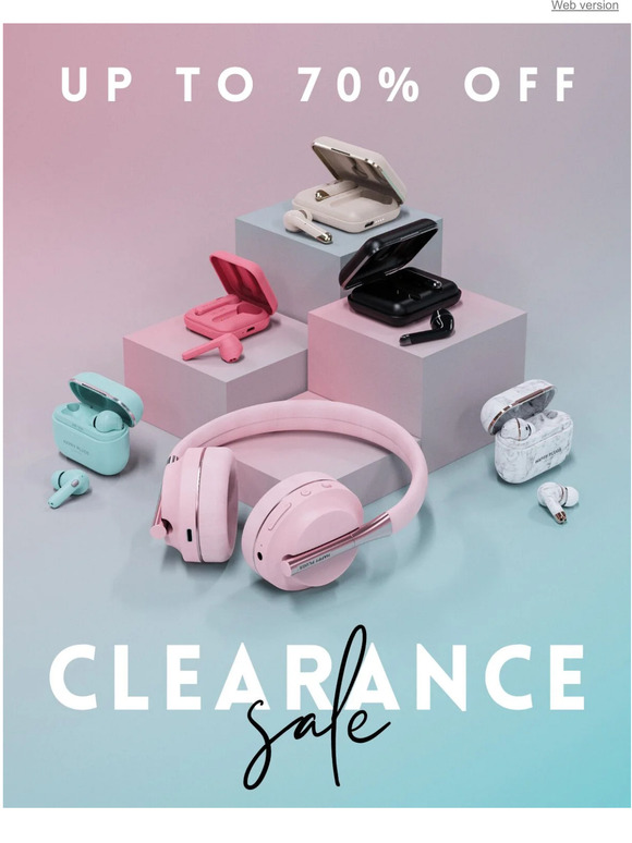 70% OFF - CLEARANCE SALE - LIMITED STOCK🤩