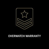 Overwatch warranty available.