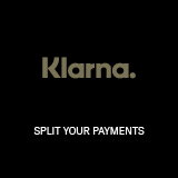 Split your payment in three with Klarna.