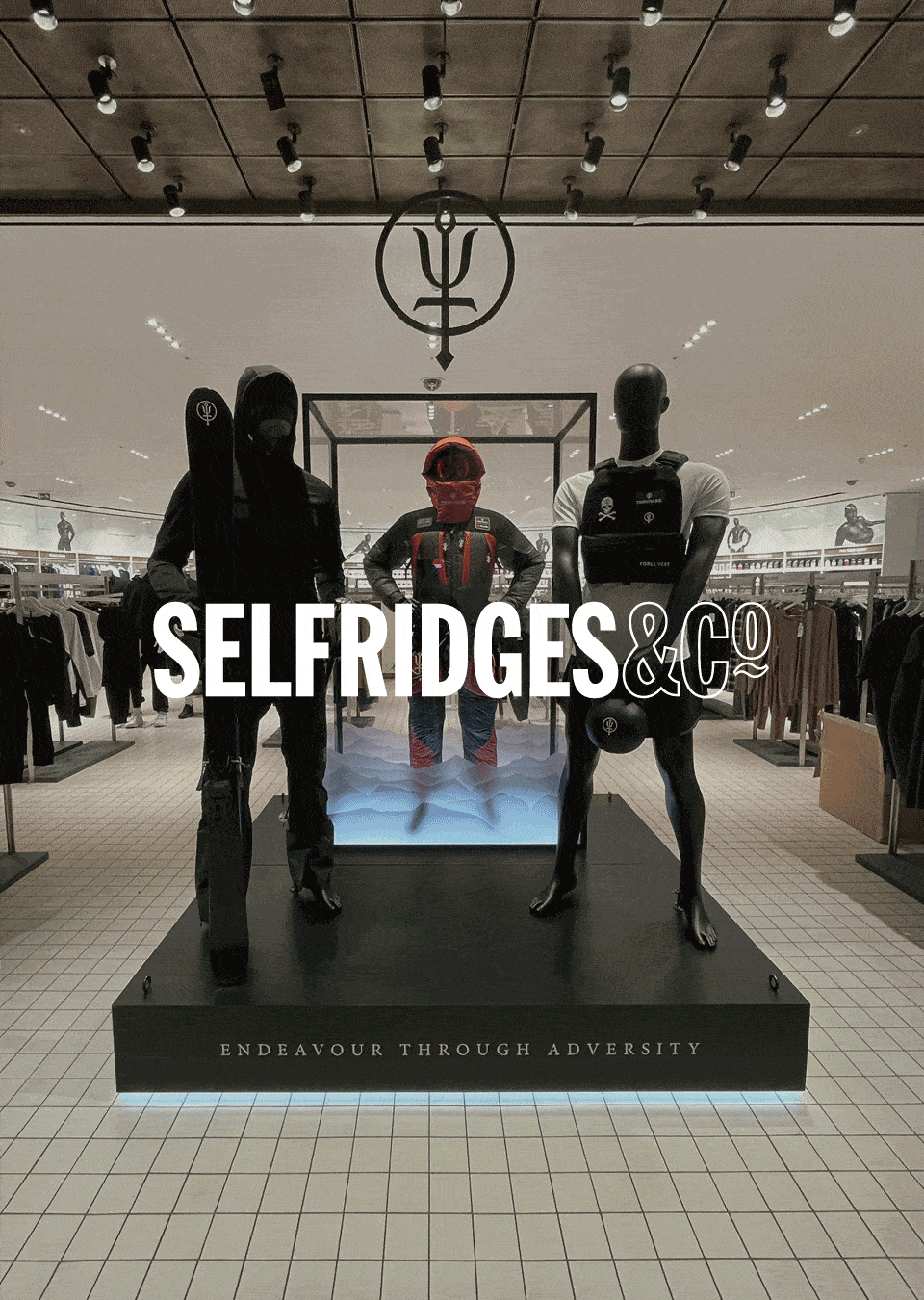Our exclusive retail partnership with Selfridges is now fully operational in the heart of their Oxford Street store, London.  Featuring a curated assortment of iconic pieces across our Force, Lifestyle Apparel, Active Alpine and Rōnin ranges.  ThruDark’s first ever appearance in a retail store is something we are super proud of and excited to shout about. Go check it out, share your picture stood with our unique Summit Suit and tag us on Instagram.  Join the community below.