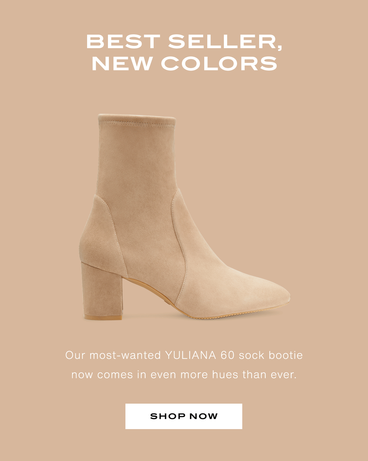 Stuart Weitzman We Just Released New Colors of Our YULIANA Sock Boot