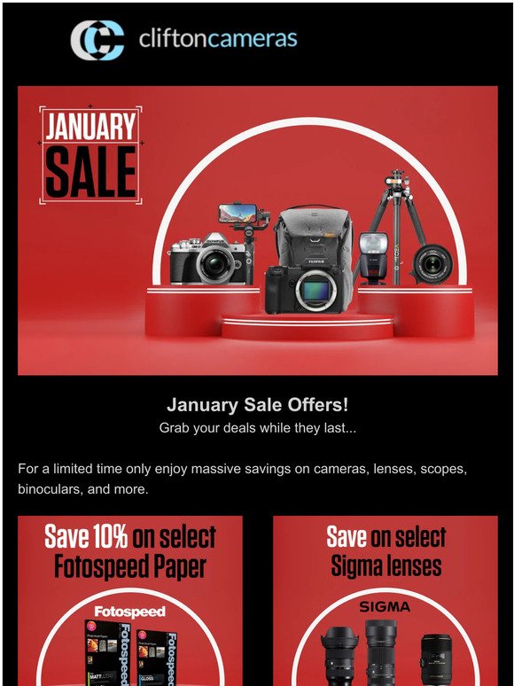 January Sale Offers 👀