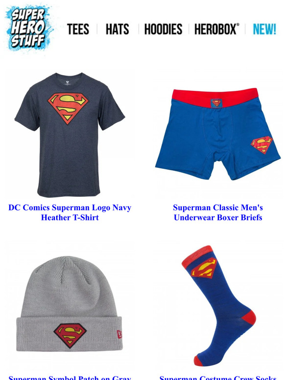 SuperHeroStuff: Get your hands on official Superman merchandise - Fly ...