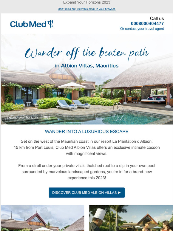 Wander Off the Beaten Path in Albion Villas 🏖️
