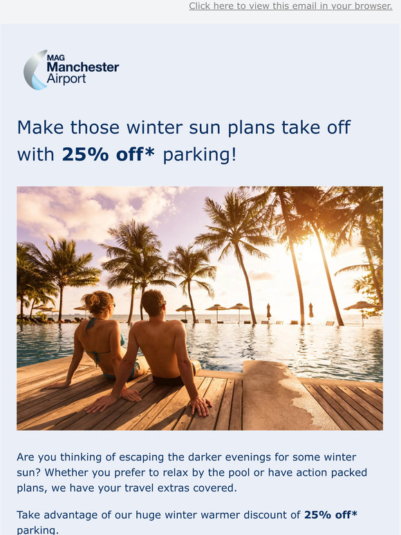 ☀️ Feel the heat with 25% off parking*