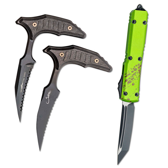 KnifeCenter New Knives Mictotech, Sencut, Exclusive Real Steel Milled