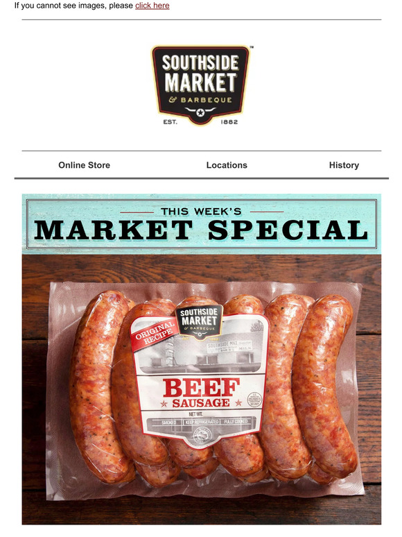 *ON SALE* - Original Beef Sausage Value Packs!