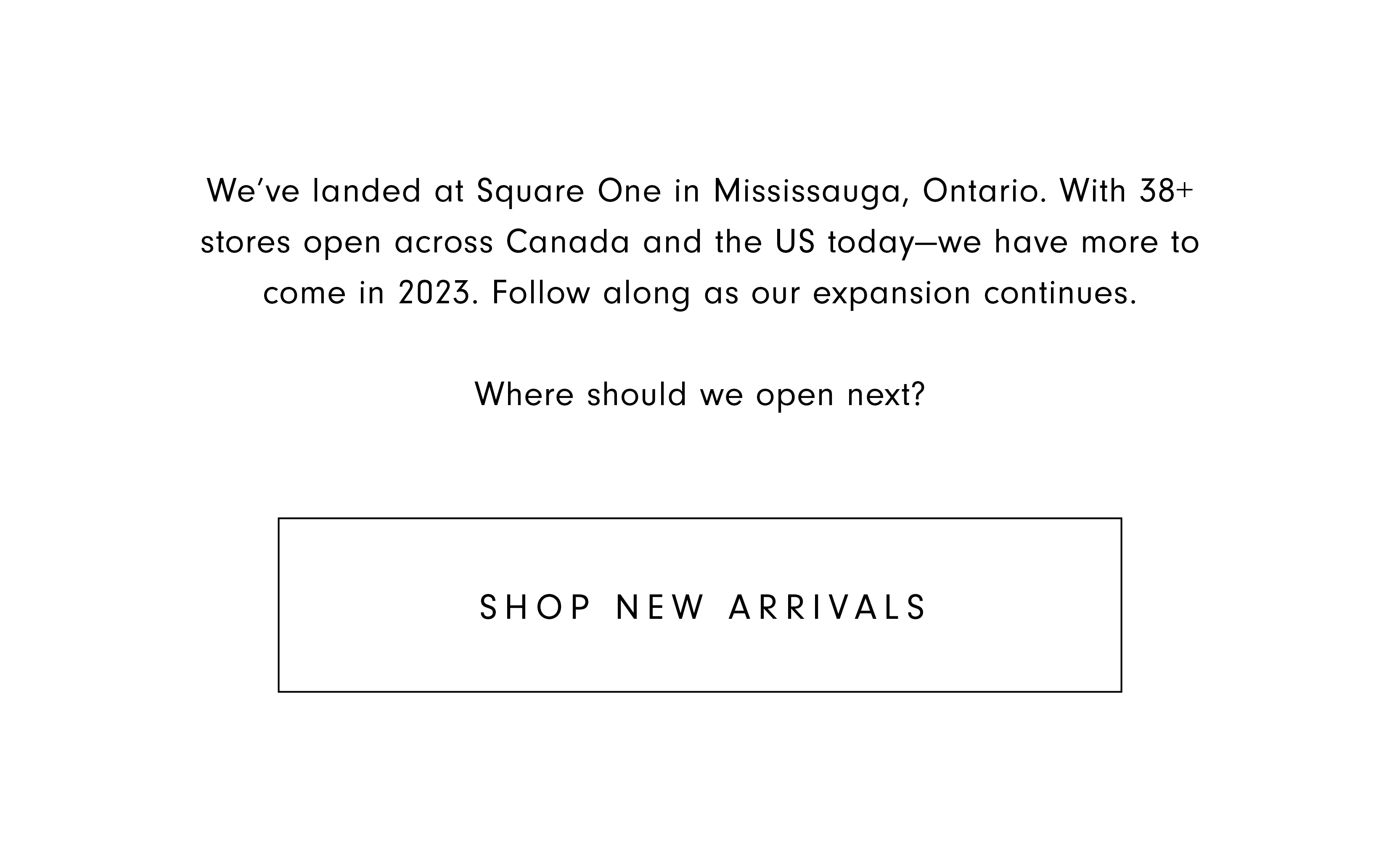 OAK + FORT NEW LOCATION — Introducing Square One Milled