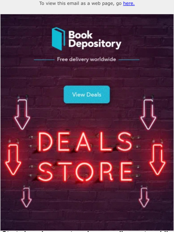 Up to 50% off Hundreds of Books