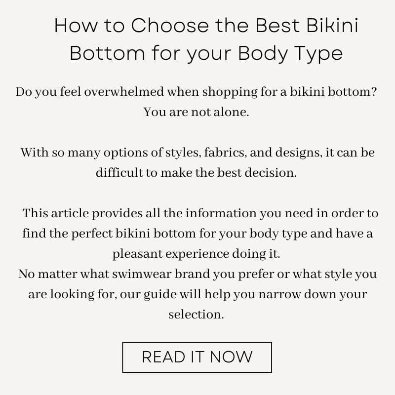 Sauipe Swim How to find the best bikini bottom for your body type Milled