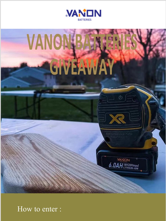 The first giveaway of Vanon in 2023 begins