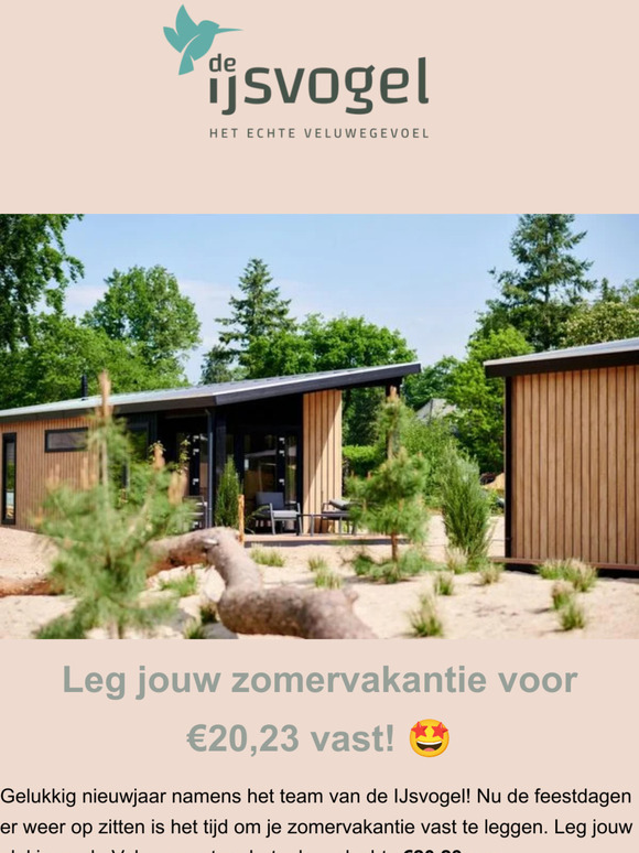 Boek voor €20,23 een vakantie! 🌞