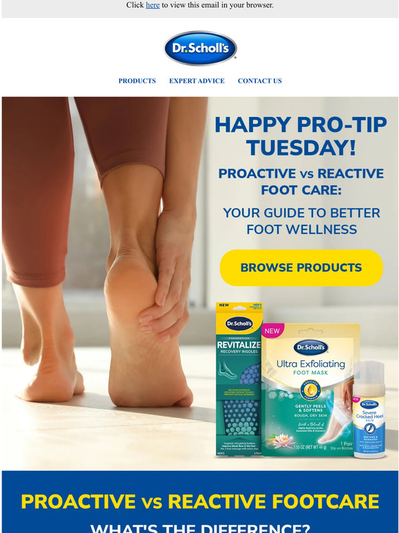 Dr. Scholl What's Your Foot Care Routine, —? Milled