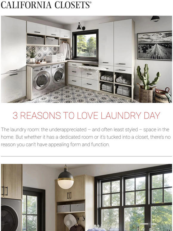 Laundry never looked so good.