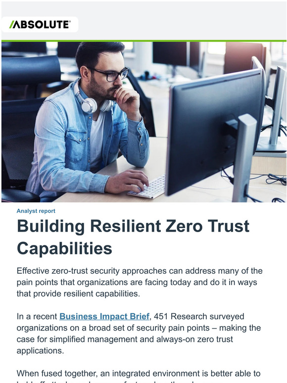 Effective zero trust security