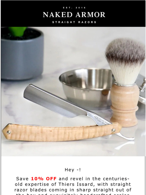 Thiers Issard Straight Razors at 10% OFF 🐘