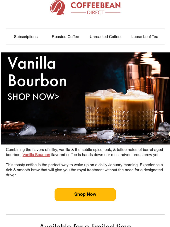 You’ll ❤️ Vanilla Bourbon Coffee 🥃