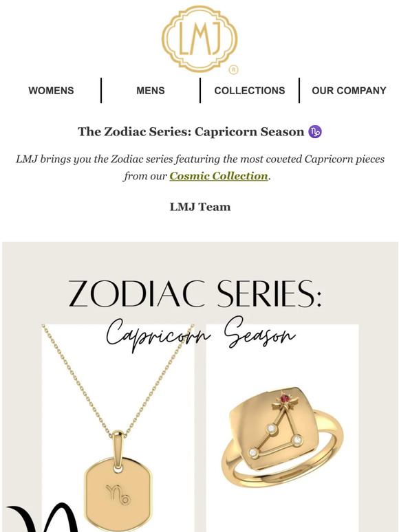 The Zodiac Series: Capricorn Season ♑