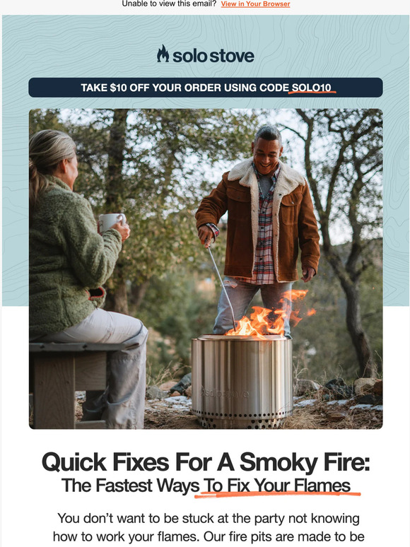 Solo Stove How To Fix A Smoky Fire Milled