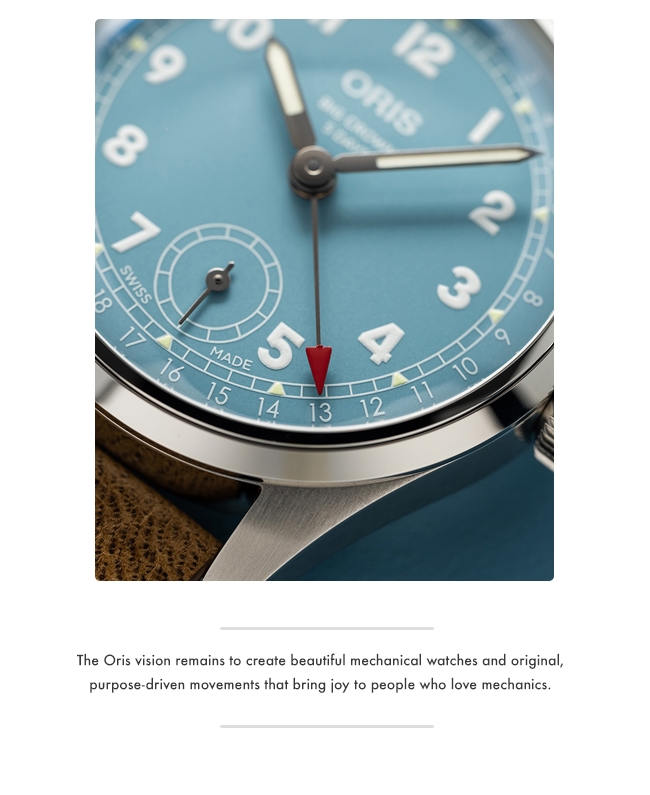 Hamilton New from Oris The Big Crown Calibre 473 Milled