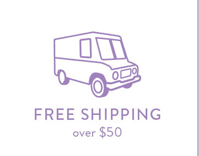 FREE SHIPPING over $50