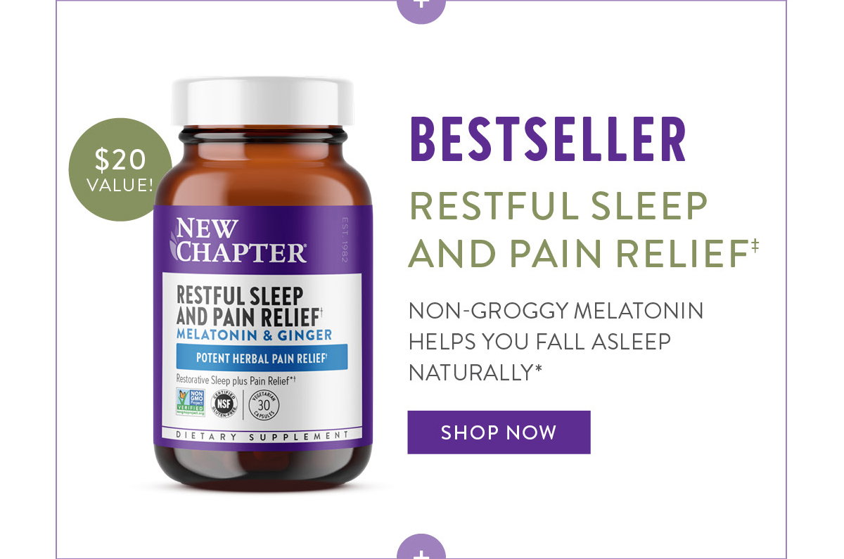 Restful Sleep And Pain Relief‡