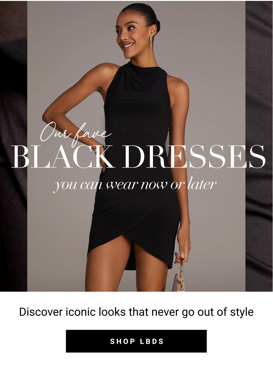 Le Chateau Stores Inc.: Shop iconic LBD’s starting at $29.95 🖤 | Milled