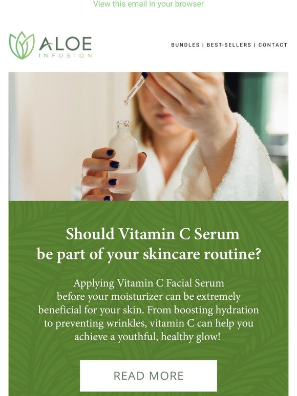 5 Reasons to Add Vitamin C Serum to Your Skincare Routine 😌