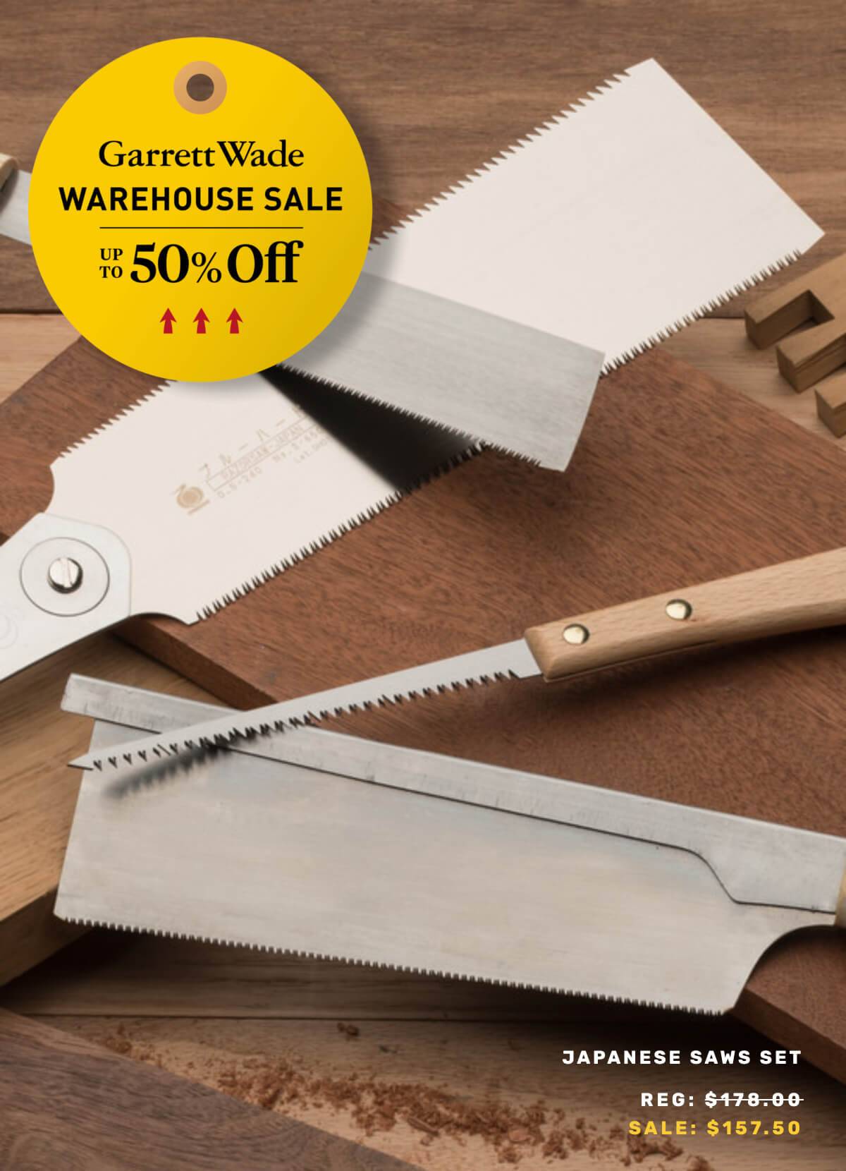 Garrett Wade JAPANESE SAWS A Tradition Spanning Centuries Milled
