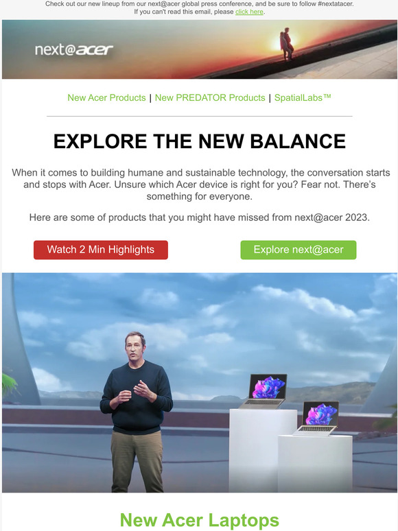 2023 is here - and so are Acer's latest reveals!