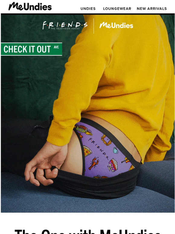 MeUndies New Friends collection™️ ☕️ 🍕🦞 Milled