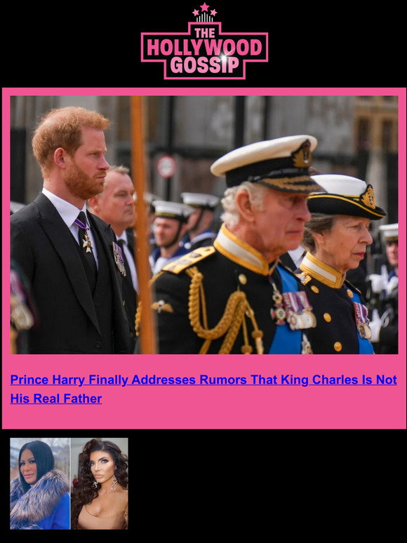 The Hollywood Gossip Prince Harry Responds To Those Awful Paternity