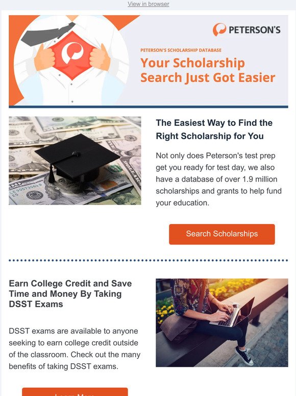 This is where you'll find scholarship money
