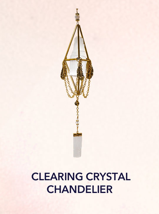Shop Selenite Crystal Chandelier