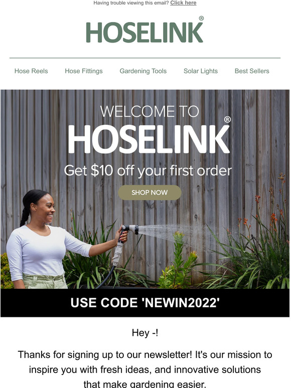 Hello & Welcome To Hoselink, —! 👋