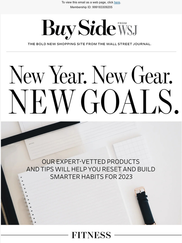 The Wall Street Journal: Reader, jump-start your goals with these ...