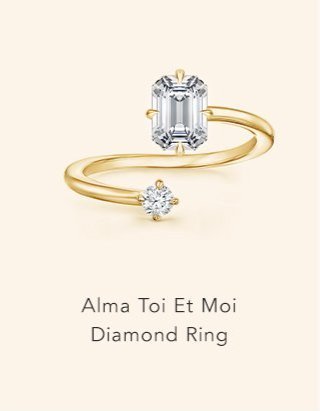 Alma Toi Et Moi Diamond Ring