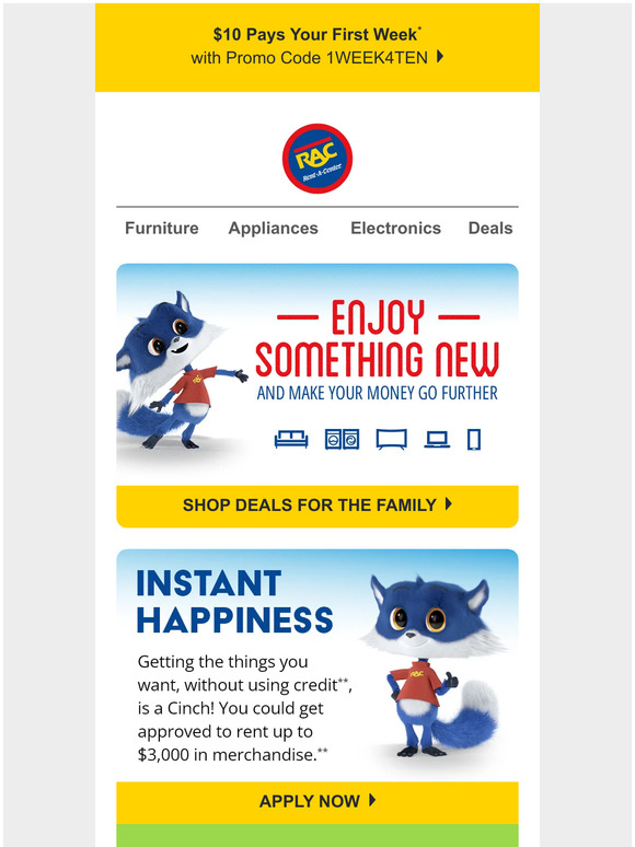 RentACenter You May Have An Approval Waiting Milled