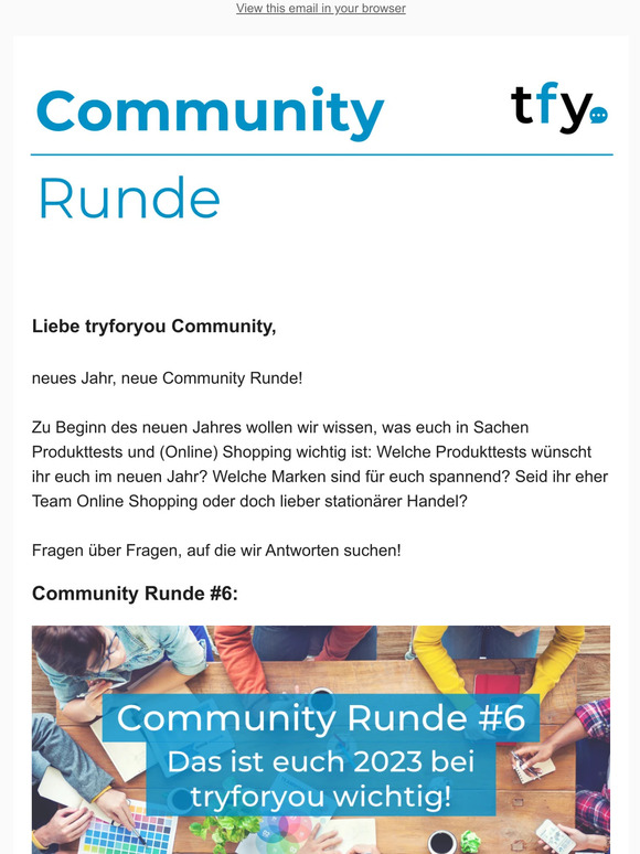 Community Runde #6