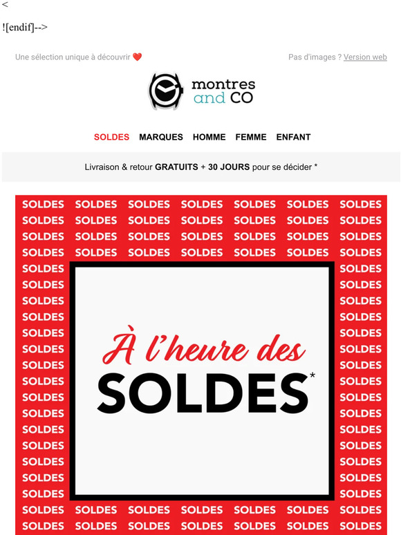 📢⚠️ SOLDES -> Jusqu’à -50% pour vous gâter !